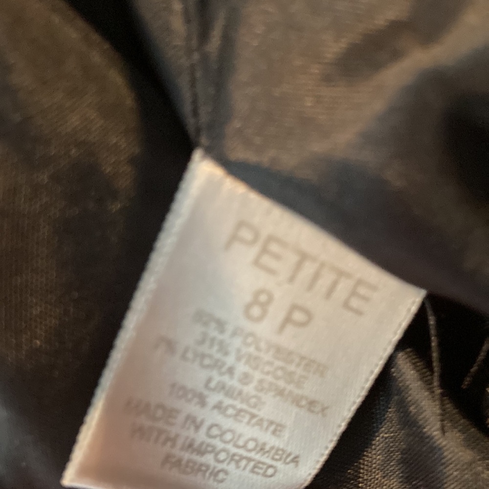 NWT DKNY CITY Black Mini Skirt 8 PetiteNWT - Picture 10 of 10